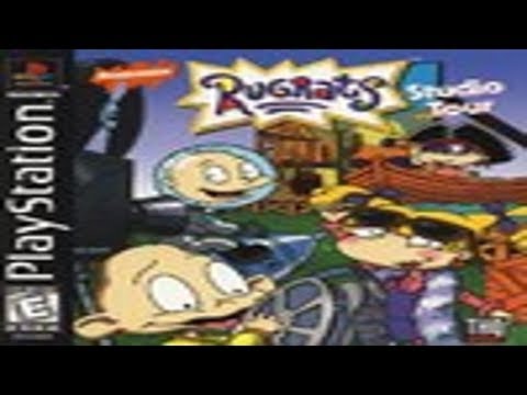 Nickelodeon Rugrats Studio Tour - USA -  PS1 Plaaythrough