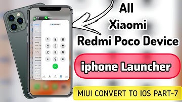 😍Finaly iOS 17.4 Launcher Here For All Xiaomi,Redmi Poco Devices | MIUI TO IOS PART-7