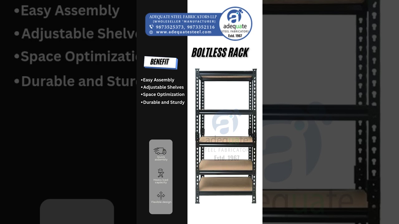 Boltless Racks: The Ultimate Storage Solution You Need! 🛠️📦✨