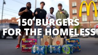 Delivering 150 Burgers For The Homeless! (Part 1)