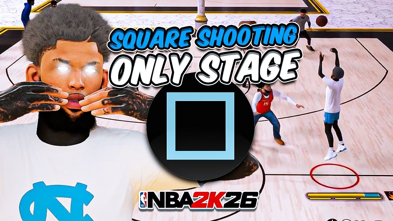 I HOSTED A SQUARE SHOOTING ONLY STAGE! THE BEST GUARD USE THE BEST JUMPSHOT IN NBA 2K26! PT.2