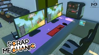 Scrap Mechanic #15 - Xây Dựng Tiệm Net Khủng Nhất Hành Tinh