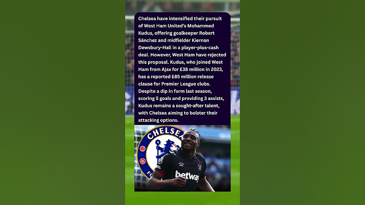 Chelsea's Bold Move for Mohammed Kudus Rejected by West Ham