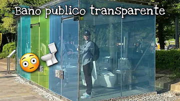 ¿Cómo funcionan los baños transparentes de Japón?