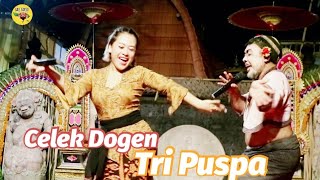 TRI PUSPA - CELEK DOGEN - Live performance bersama Clekontong mas