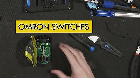 Logitech M525 Mouse mod pt 2: Installing Omron D2F-01F switch