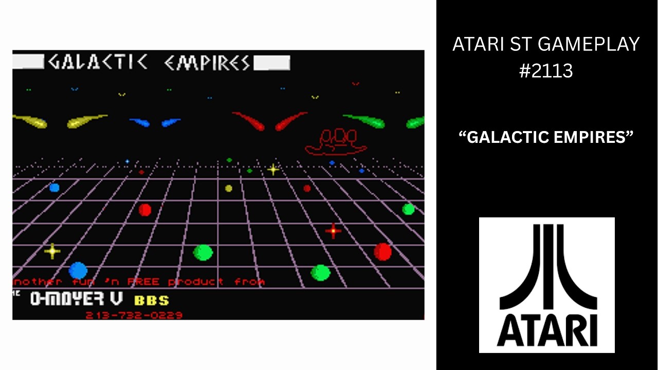 Galactic Empires (Atari ST / Gameplay #2113) - YouTube