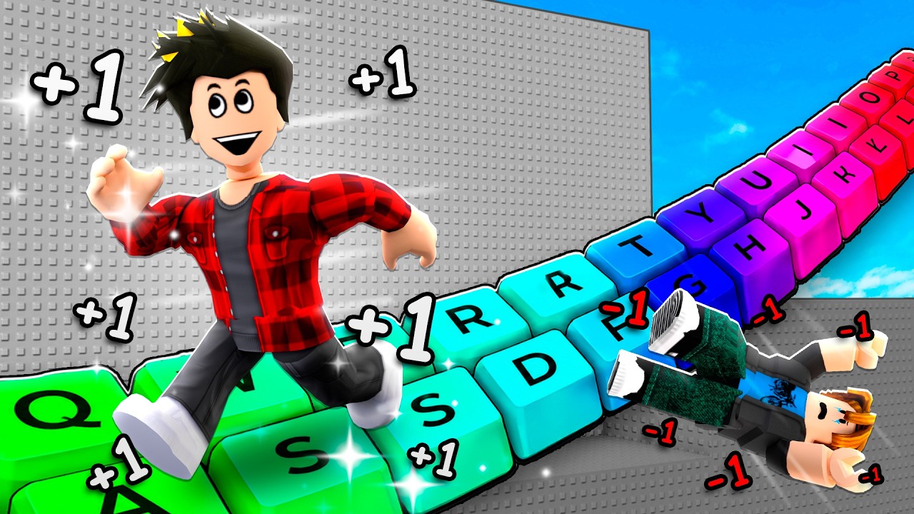 CORRI ATÉ TOP GLOBAL NO KEYBOARD SCAPE