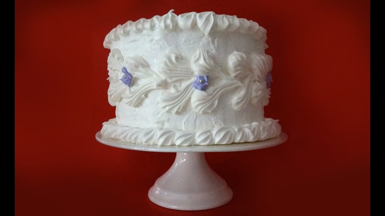 Meringue Birthday Cake (Wind Torte) Recipe by Ann Reardon - How To Cook That Ep 042