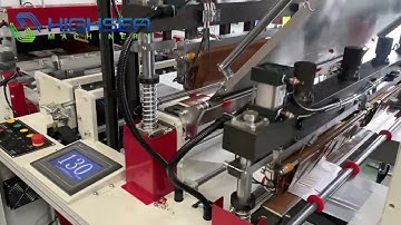 Manufacture For Four Lines Cold Cutting T shirt Bag Making Machine