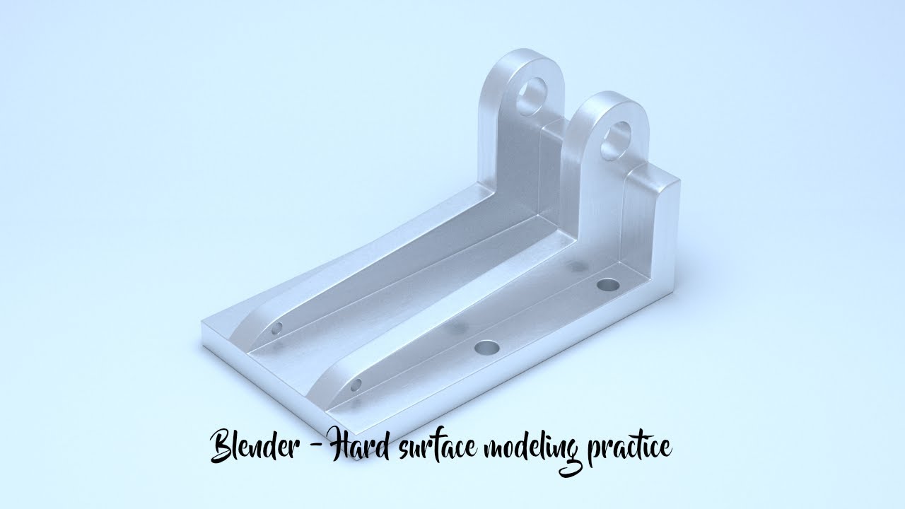 Blender - Hard surface modeling practice #84 - YouTube