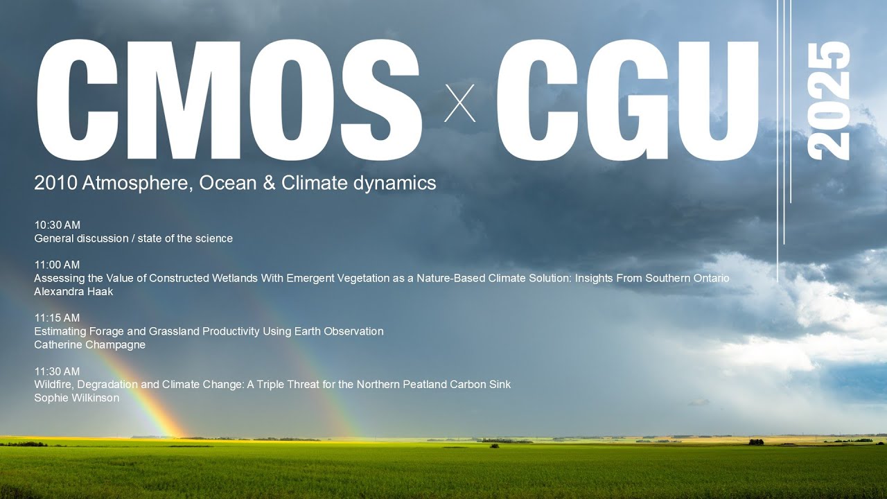 2010 Atmosphere, Ocean & Climate dynamics - YouTube