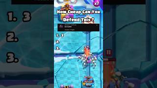 How Cheap Can You Defend This ? Skeleton Army | 3 Elixir #clashroyale