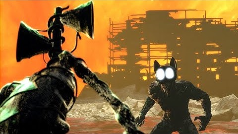 Siren Head vs Cartoon Cat #1