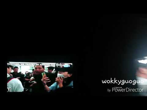 Singto Laughing at Krist during VTR - [180701] Krist Singto Fanmeet in Singapore