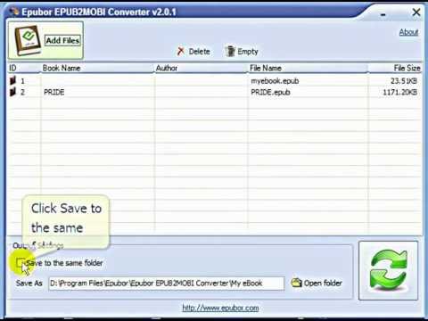 epub2mobi