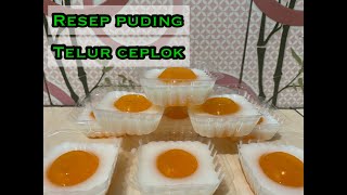 Resep puding telur ceplok #puddingtelur #pudding