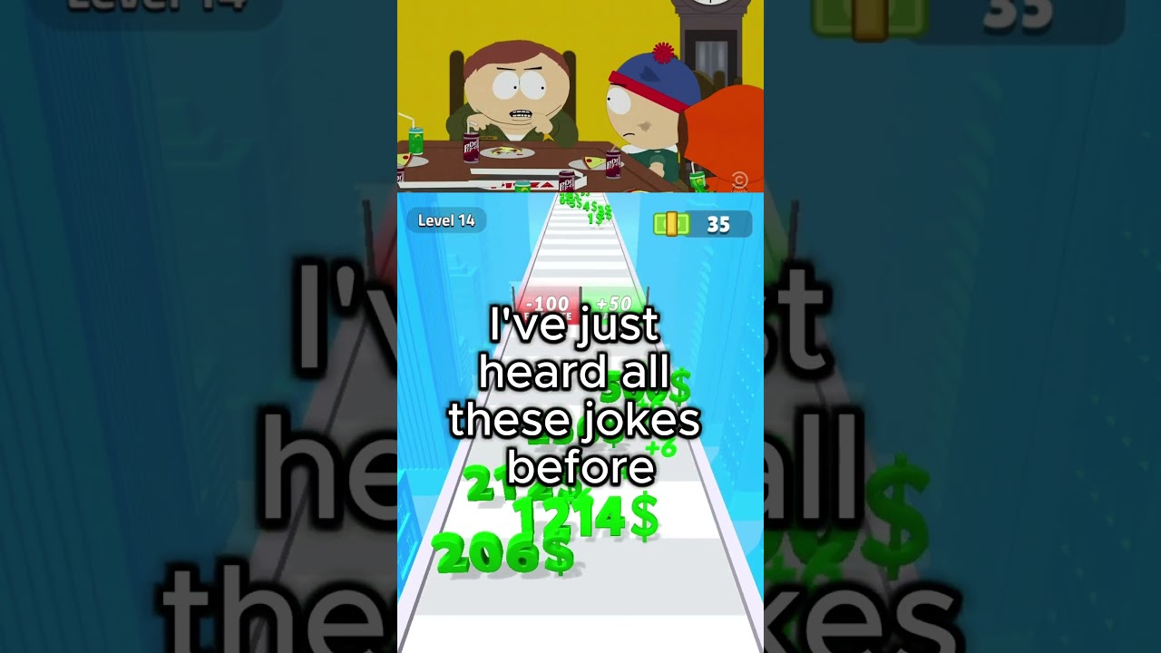 Cartman's pouting S15 E9