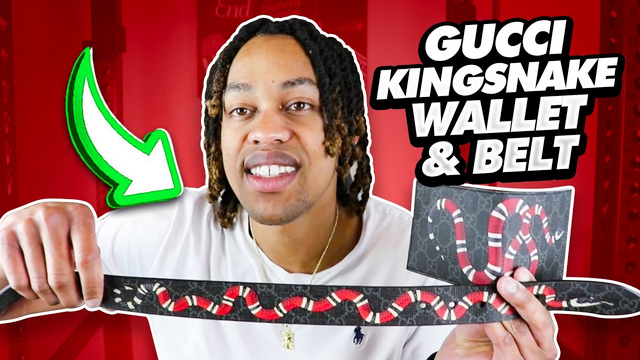 Unboxing Gucci Kingsnake Wallet 