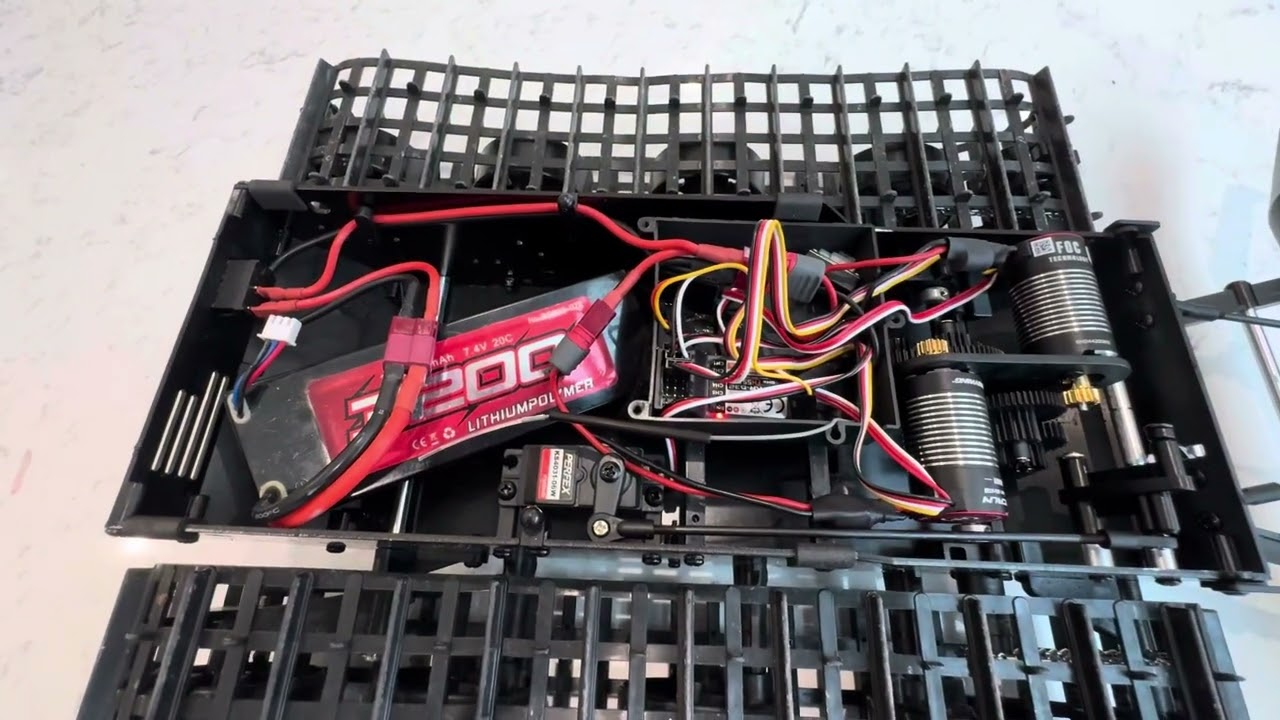 Kyosho Blizzard 2.0 motor upgrade