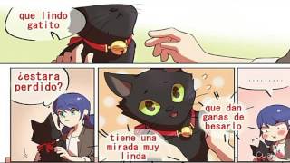 Mini- cómic ladybug y chat noir