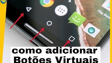 Como ADICIONAR os Botões Virtuais do Lollipop em qualquer CELULAR ANDROID/SEM ROOT