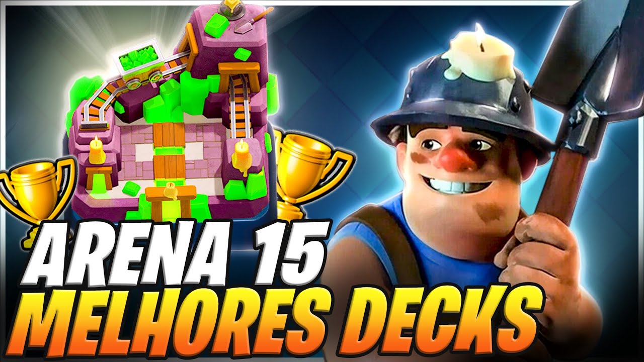 BEST DECKS for ARENA 15 in #clashroyale 