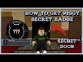 HOW TO GET PIGGY SECRET MAPLE DONUTS HIDEOUT BADGE - ROBLOX
