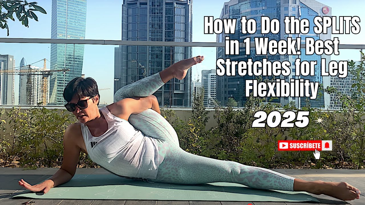 How to Do the SPLITS in 1 Week! Best Stretches for Leg Flexibility ...
