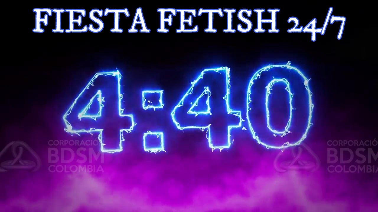fiesta fetIsh 24/7 corporación BDSM Colombia