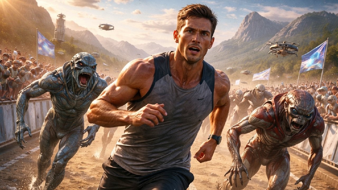 Galactic Sprinters Mocked Human Stamina Until the Human Outran Them for Ten Miles | Sci-Fi Verse Act