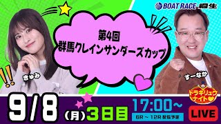 ボートレース桐生（公式）の配信のサムネイル画像