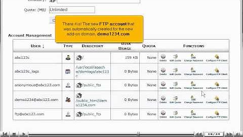 Create an add-on domain in cPanel | cPanel add-on domains