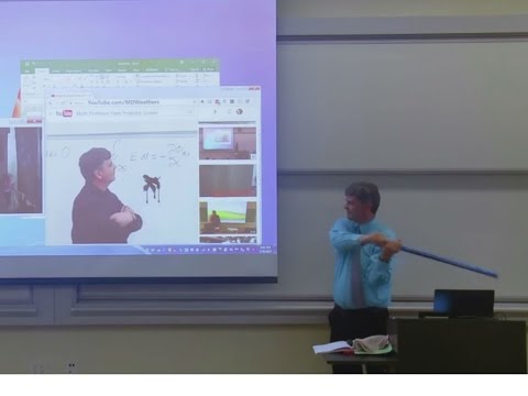 Mathe-Vorlesung als viraler Hit: Professor streitet mit eigener Video-Präsentation