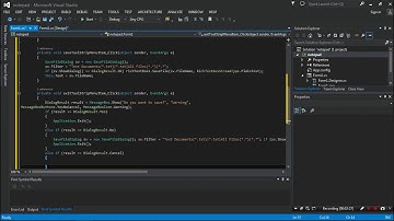 How to make a notepad in C#.NET