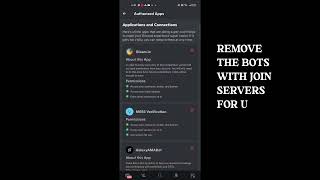 How to remove bot automatically join server in discord