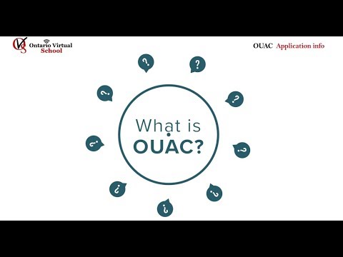 OUAC Ontario Universities' Application Centre Info Video / OVS /