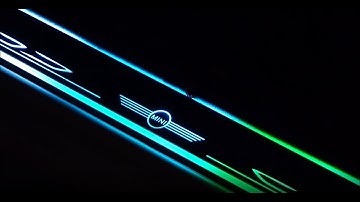 MINI Customizer LED Door Sill Entry Guards Light