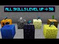 How I MAXED Every Skill In Hypixel Skyblock