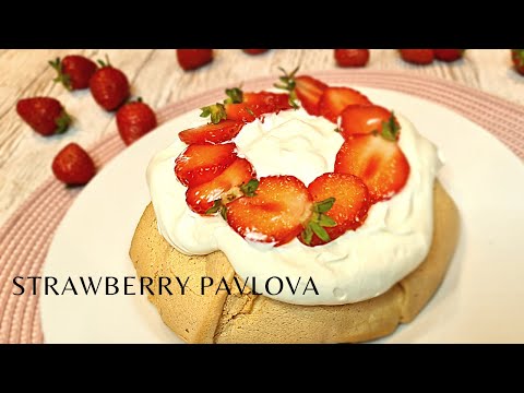 Video: Sådan Laver Du Pavlova Med Jordbær Til Dessert