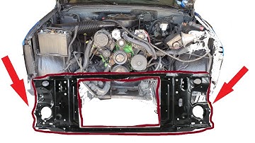 Removing Radiator Core Support 88-98 C1500