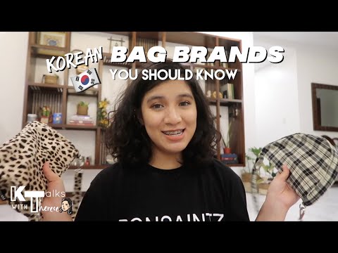 KOREAN BAG BRANDS YOU SHOULD KNOW - How to get them from Korea to Philippines | K-Talks with Therese