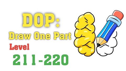 DOP : Draw One Part Level 211-220 Walkthrough