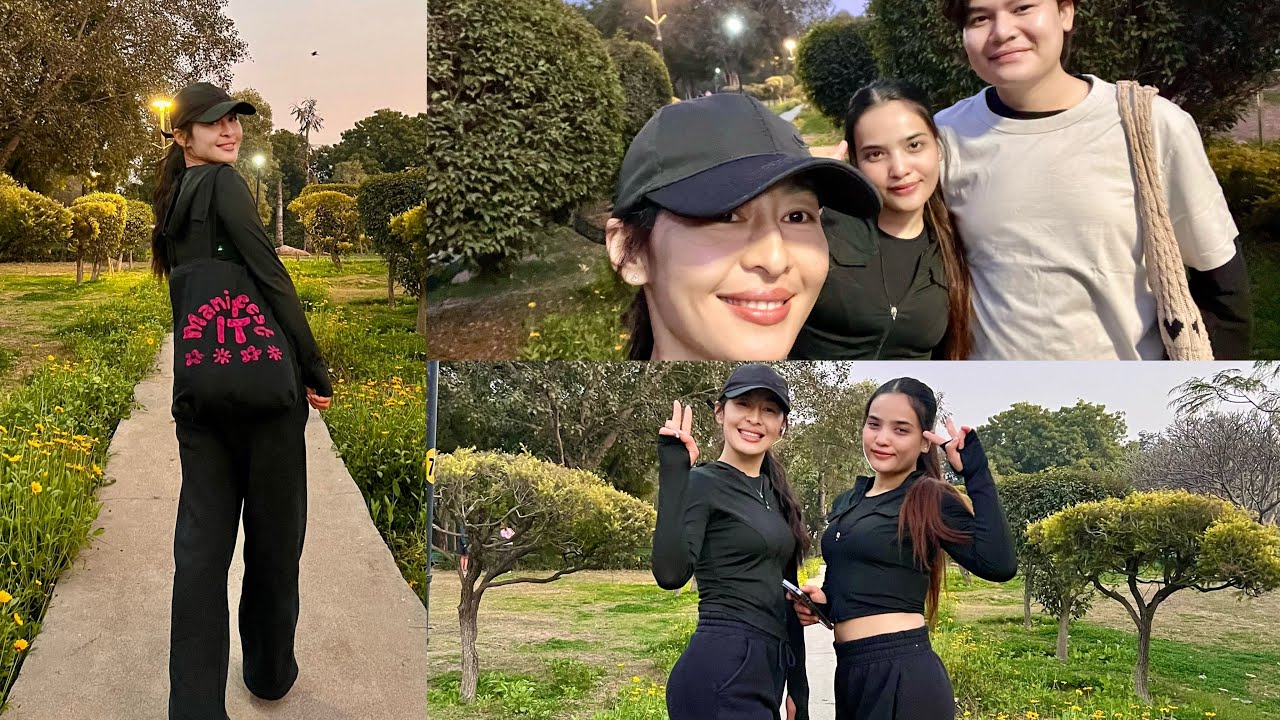 Evening walk at Nehru Park with my roommate #eveningwalk  #nehrupark #delhi 🧡
