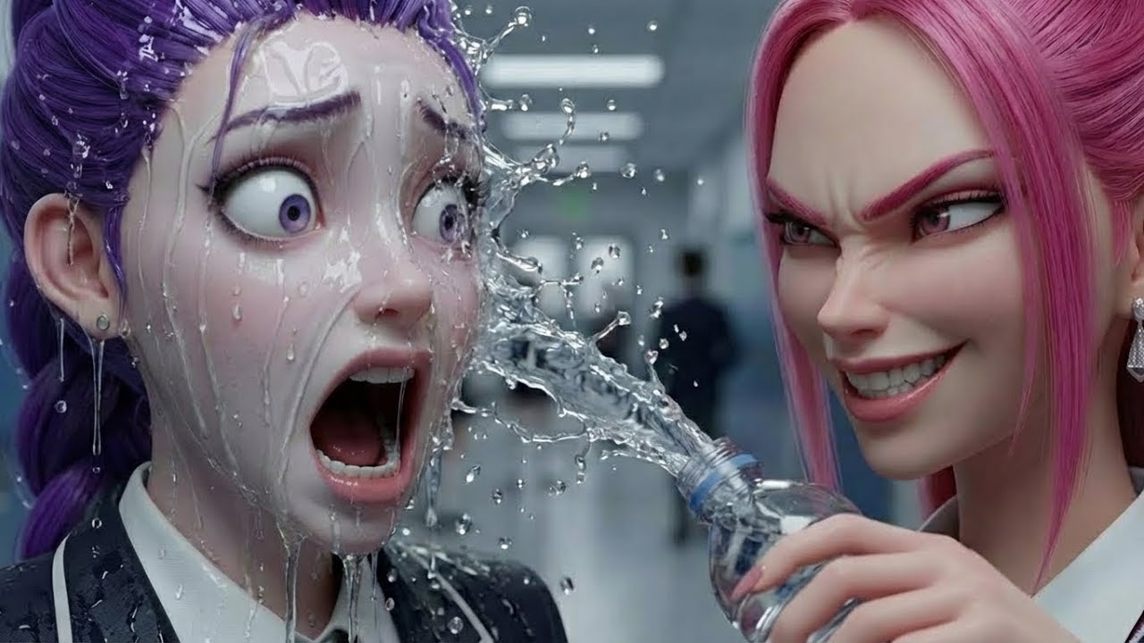 Rumi, Jinu & Mira | Scholarship Girl Betrayed by Jealous Rival 🎓💔 | Kpop Demon Hunters Animation