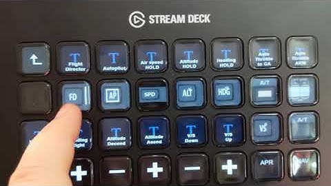 Added more icons for Stream Deck and MS Flight Simulator 2020 or any other flight sim