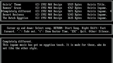 HSCDEMO3.EXE - Completely different - Adlib Music Demo by Hannes Seifert [Adlib, OPL2, YM3812]