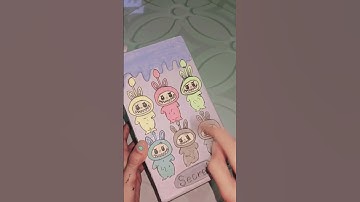 handmade labubu blind box 🤩✨#labubu #unboxing #squishy #blindbox #asmr