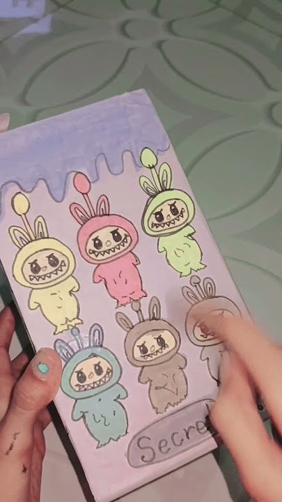 handmade labubu blind box 🤩✨#labubu #unboxing #squishy #blindbox #asmr