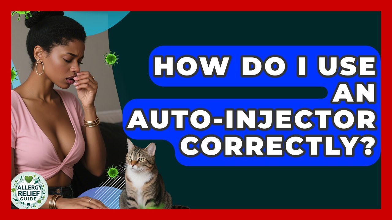 Auto Allergy Injectors How Do I Use An Auto-injector Correctly? - Allergy Relief Guide - YouTube